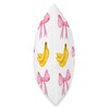 Pink Bows Cute Coquette banana y2k Clean Girl Aesthetic Throw