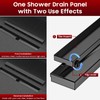 DLONE Linear Shower Drain | 24" AISI 304 Stainless Steel