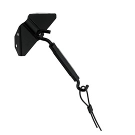 National Hardware N166-004 Anti-Sag Gate Kit, For Exterior Use, Coated with WeatherGuard Protection, Black