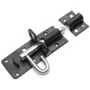 Infinity Decor® 4” 100mm Black Padbolt Brenton Bolts- Heavy Duty