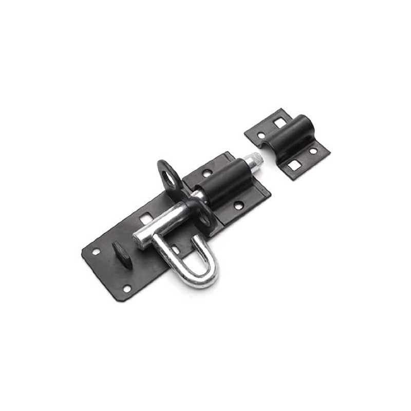 Infinity Decor® 4” 100mm Black Padbolt Brenton Bolts- Heavy Duty