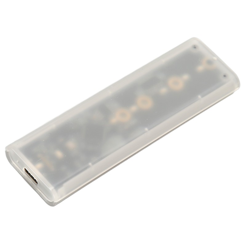 M.2 NVMe SSD Enclosure 10Gbps Type C USB 3.1 Breathing