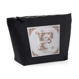 Hippowarehouse Friend Wish You a Very Happy Birthday Butterflies & Flowers Printed Make up Cosmetic wash Bag 18x19x9cm