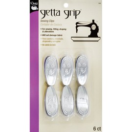 Dritz Getta Grip Sewing Clips, 6-Pack