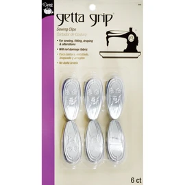 Dritz Getta Grip Sewing Clips, 6-Pack