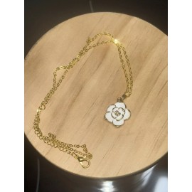 For Women Womens 18k Gold Plated Flower Necklace for Birthday, Christmas, Anniversary Gift