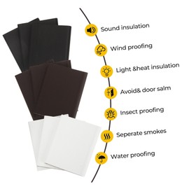 TEHAUX 30pcs Door Transition Strips Door Weather Seal Dust Window Blocker Seal Strip