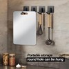 Schwylth Titanium Cutting Board, 3pcs Cutting Boards for Kitchen, Double-sided