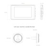 Digital Peephole Doorbell Camera 4.5 Inch Color Screen Night Vision