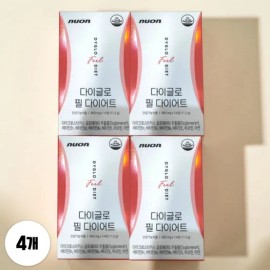 뉴온 Newon Diglo Peel Diet Diglomera 14 tablets, 4 boxes / 뉴온 다이글로 필 다이어트 다이글로메라 14정 4박스