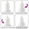 Apstaqeoo 30Pcs, 5Ml Plastic Dropper Bottles, Empty Squeezable Eye Liquid
