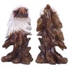 Resin Craftwork Craft Animal Sculptures Decorative Ornament Home Office DecorationEagle