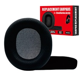 Replacement Earpads for Audio Technica ATH M50X/M40X/M30 for HyperX Cloud/Alpha for Steelseries Arctis earpads Replacement, Ear Cushions Also fit Turtle Beach Stealth & More