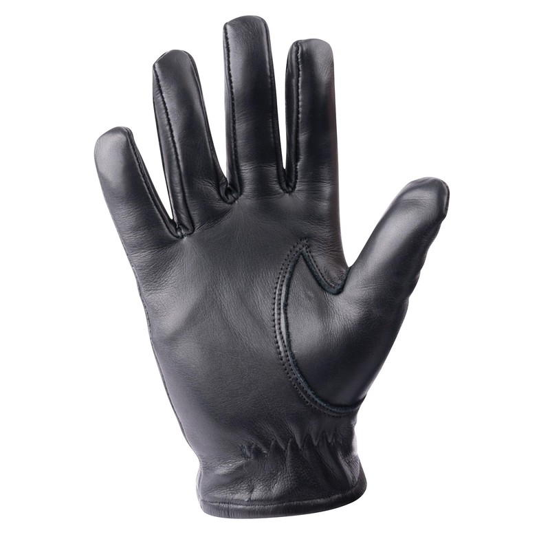 Rothco Leather Cut Resistant Gloves, Black, Small