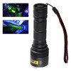 UV Flashlight LED 365nm Blacklight Torch Aluminium Alloy Shell Ultraviolet