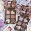 Flower Knows Bunny Garden 6-Color Makeup Palette,Lavender Purple Face Makeup