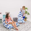 Posh Creations Bean Bag Chair for Kids and Teens -Twist