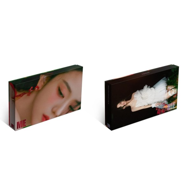 JISOO - JISOO FIRST SINGLE ALBUM + Folded Poster (Korean Edition) BLACKPINK (Red Ver., CD Only, No Poster)