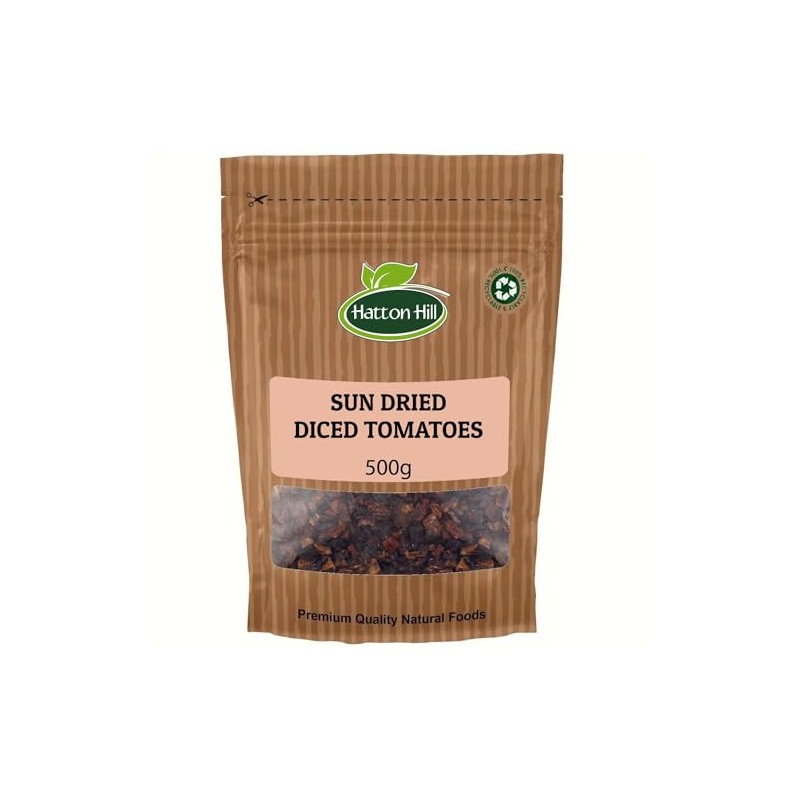 Sun Dried Diced Tomatoes 500g by Hatton Hill