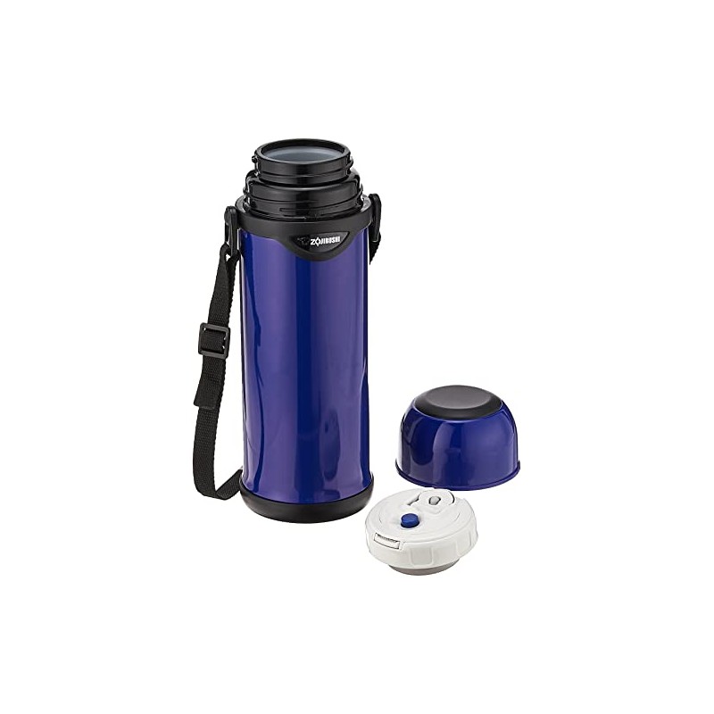 Zojirushi SJ-TG10-AA Stainless Steel Water Bottle, 33.8 fl oz (1.0