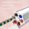 Cute Pencil Box Hexagonal with 6 Pencils Standing Pen Holder