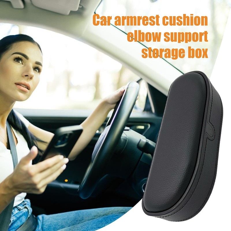 Car Armrest Cushion - Adjustable Car Armrest Support Extender -
