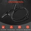 Frankberg ABS Sensor Wheel Speed Front Left or Right Compatible