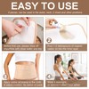 6 Pcs Castor Oil Pack Wrap Organic Cotton for Liver