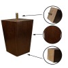 No Brands Square Wooden Sofa Legs 4 inch Furniture Couch