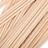 DIYEAH 215 Pcs Wooden Dowel Rods Balsa Wood Sticks Square