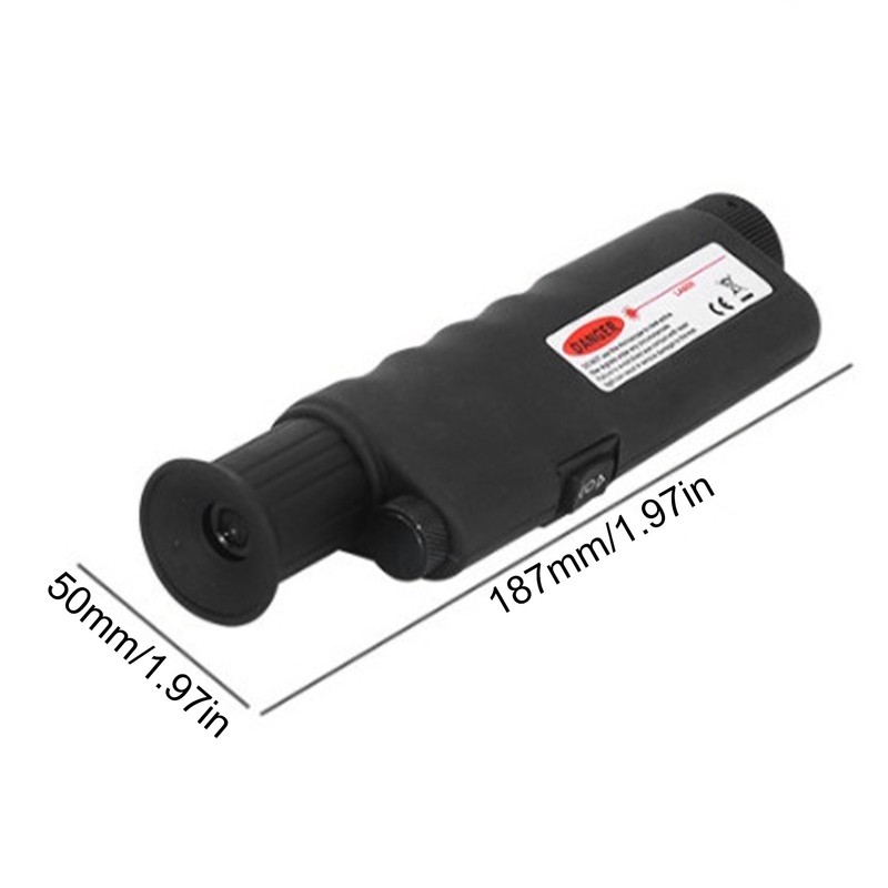 T302‑D200 Handheld Optical Fiber Microscope 200X Magnifier for Fiber Optical