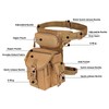 Drop Leg Bag Waterproof Thigh Waist Packs Pouch for Traveling