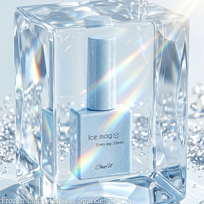 cure Healing Ice Mag Dia Mag Transparent Magnetic Gel 2-piece