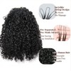 Pre-Separated Crochet Human Hair Extensions Multi-Textured Kinky Curly Crochet Hair