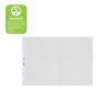 Leitz A3 Document Wallets, Pack of 25, Universal Punching, Matte