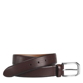 Johnston & Murphy Men's Micro Perf Belt, Burgundy, 40 US