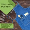 Bronta Mill Denim Apron with Twin Pockets for Men and