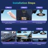 Dash Cam Front and Rear Inside, 4 Channel Dash Cam