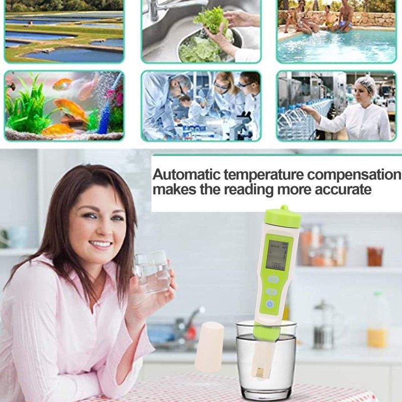 ORP‑100 Digital Water Quality Tester 2‑in‑1 Portable Temperature ORP Meter