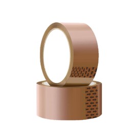2x Rolls 48MM x 66M Brown Packaging Tape for Parcels and Boxes. Heavy Duty Low Noise Brown Packing Tape Provides a Strong, Secure and Sticky Seal for your Boxes.
