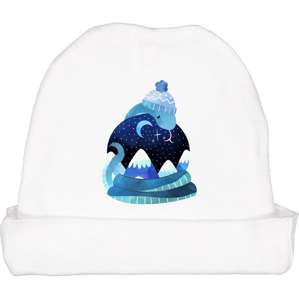 inktastic Snow Globe Snake Baby Beanie Hat Large White 445be