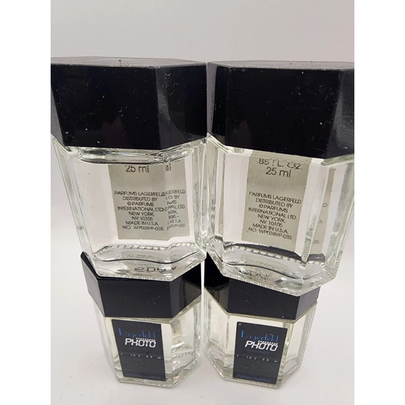 Karl Lagerfeld Lagerfeld Photo For Men Aftershave Splash Vintage .85