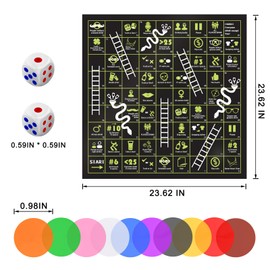 GOLDGE Board Game Mat for Adults, Adult Drinking Game for Parties