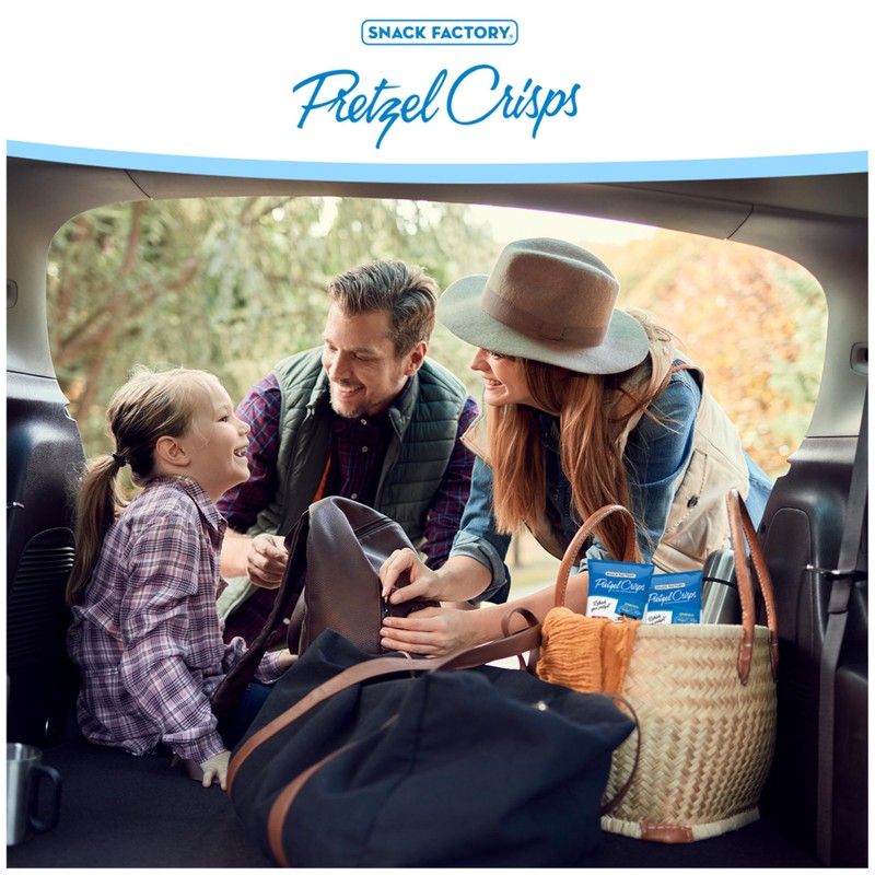 Snack Factory Pretzel Crisps Variety Pack, Individual 1.5 Ounce (Pack