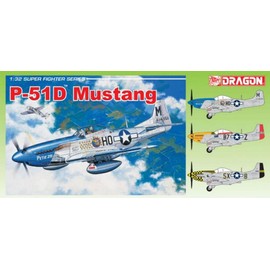P-51D Mustang Fighter w/Photo-Etched 1/32 Dragon