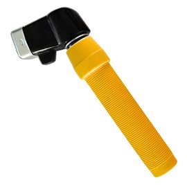 Twist Grip Electrode Holder 400AMP Twist Type Stick Welding Stinger - All Copper Heavy Duty Electrode Clamp for Most Welding Machine (Yellow)