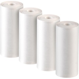 Callstel Accessories for Digital Photo Camera: Set of 4 Thermal Paper Rolls for Full HD Instant Camera DV-10. Printing (Instant Camera with Thermal Printer, Instant Cameras, Thermal Paper Rolls 57 mm)