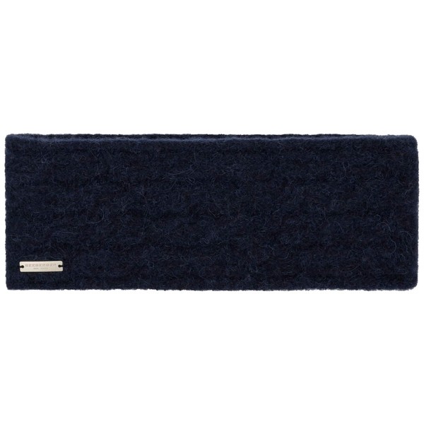 Seeberger Majalisa Alpaca Headband with Lining, darkblue
