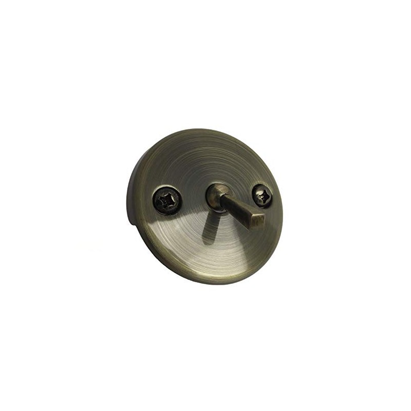 PF WaterWorks PF0960-ABBath Tub/Bathtub Drain Trip Lever Overflow Face Plate