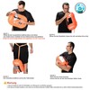 BOOSTEADY Swim Buoy-Waterproof Touchscreen Storage Space, Swim Buoy/Adjustable Waist Belt